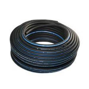 .MANGUEIRA LONA PRETA 300 LIBRAS 3/8  MT