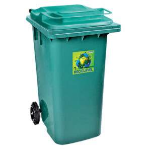 LIXEIRA 120 L ARQPLAST VERDE CF120PI