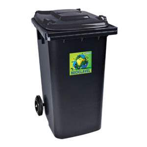 LIXEIRA 240 L ARQPLAST PRETO CF240PTPI