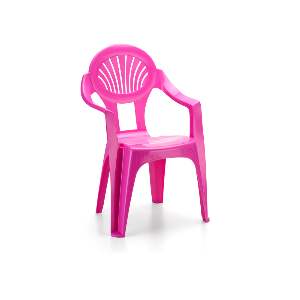 CADEIRA INFANTIL PLASNEW ROSA 25KG  1403