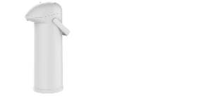 GARRAFA TERMICA SOPRANO 1,8L JADE BRANCA