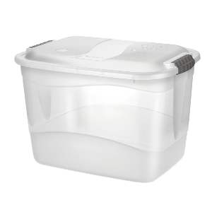 CAIXA ORGANIZADORA 20L RAINHA TRANSP 121