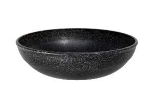 SALADEIRA EVO REDONDA 2,4L PRETA 196