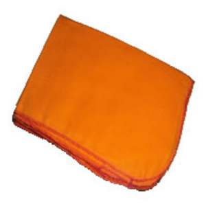 FLANELA LIMPEZA 28X38 UN LARANJA 123